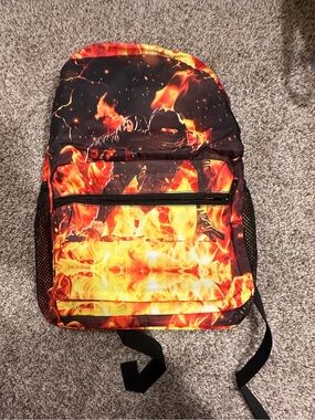 Fire Themed Backpack